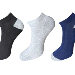 USOXO Men And Women Multicolor Combed Socks | Pack Of 3 | Mens Socks