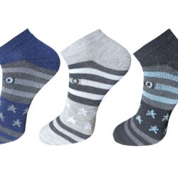 USOXO Men And Women Multicolor Combed Socks | Pack Of 3 | Mens Socks