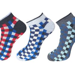 USOXO Men And Women Multicolor Combed Socks | Pack Of 3 | Mens Socks