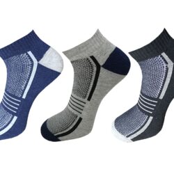 USOXO Men And Women Multicolor Combed Socks | Pack Of 3 | Mens Socks