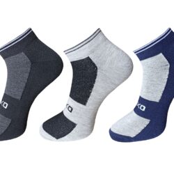 USOXO Men And Women Multicolor Combed Socks | Pack Of 3 | Mens Socks