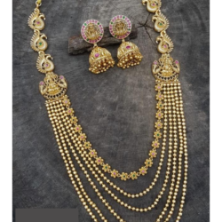 Antique Matte Necklace Set | Jewellery