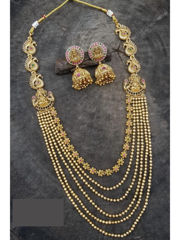 Antique Matte Necklace Set | Jewellery