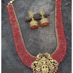 Antique matte necklace set | Jewellery