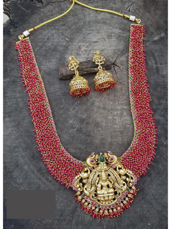 Antique matte necklace set | Jewellery