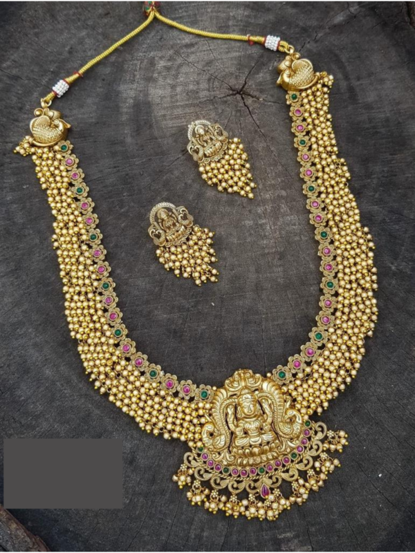 Antique matte necklace set | Jewellery