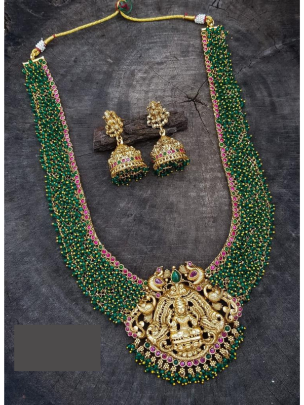 Antique matte necklace set | Jewellery