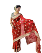 Viscose Saree with Jari