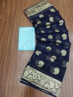 Viscose Saree with Jari