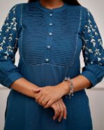 Blue Kurti pant set | Kurti