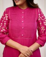 Pink Kurti pant set | Kurti