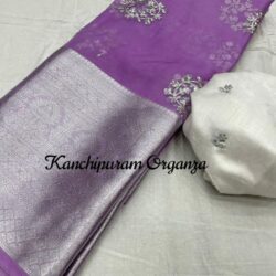 Kanchipuram Purple Saree | Sarees