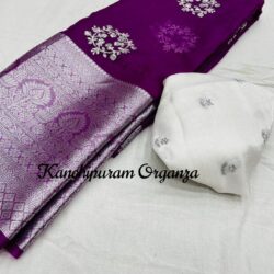 Kanchipuram Violet Saree | Sarees