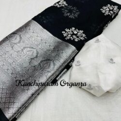 Kanchipuram Black Saree | Sarees