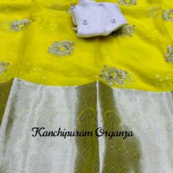 Kanchipuram Yellow Saree | Sarees