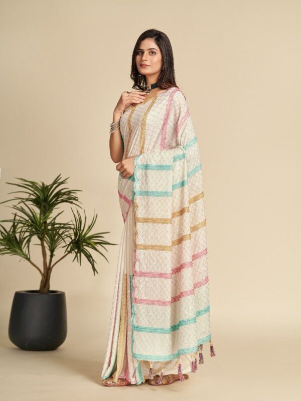 chinon saree