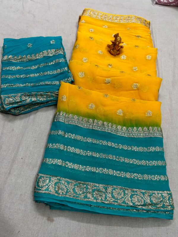 Viscose Georgette Saree