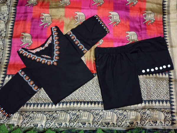 cotton suit and khadi dupatta | Kurti