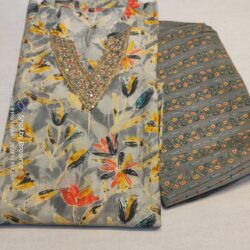 SILK PRINTED KURTI