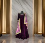 Women Velvet Gown