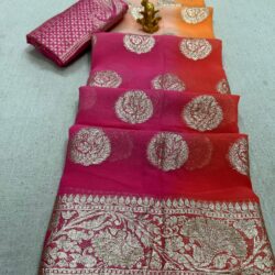 Saree Georgette Zari Saree