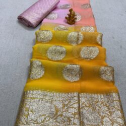 Saree Georgette Zari Saree