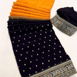 Saree Black Saree